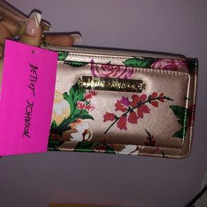 Betsey Johnson ID Wristlet / wallet